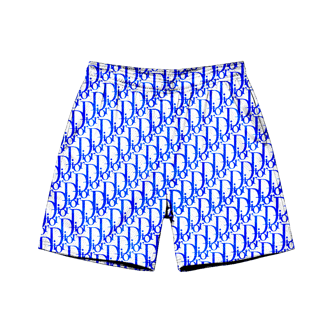 BREEZE BLUE DECO MESH SHORTS