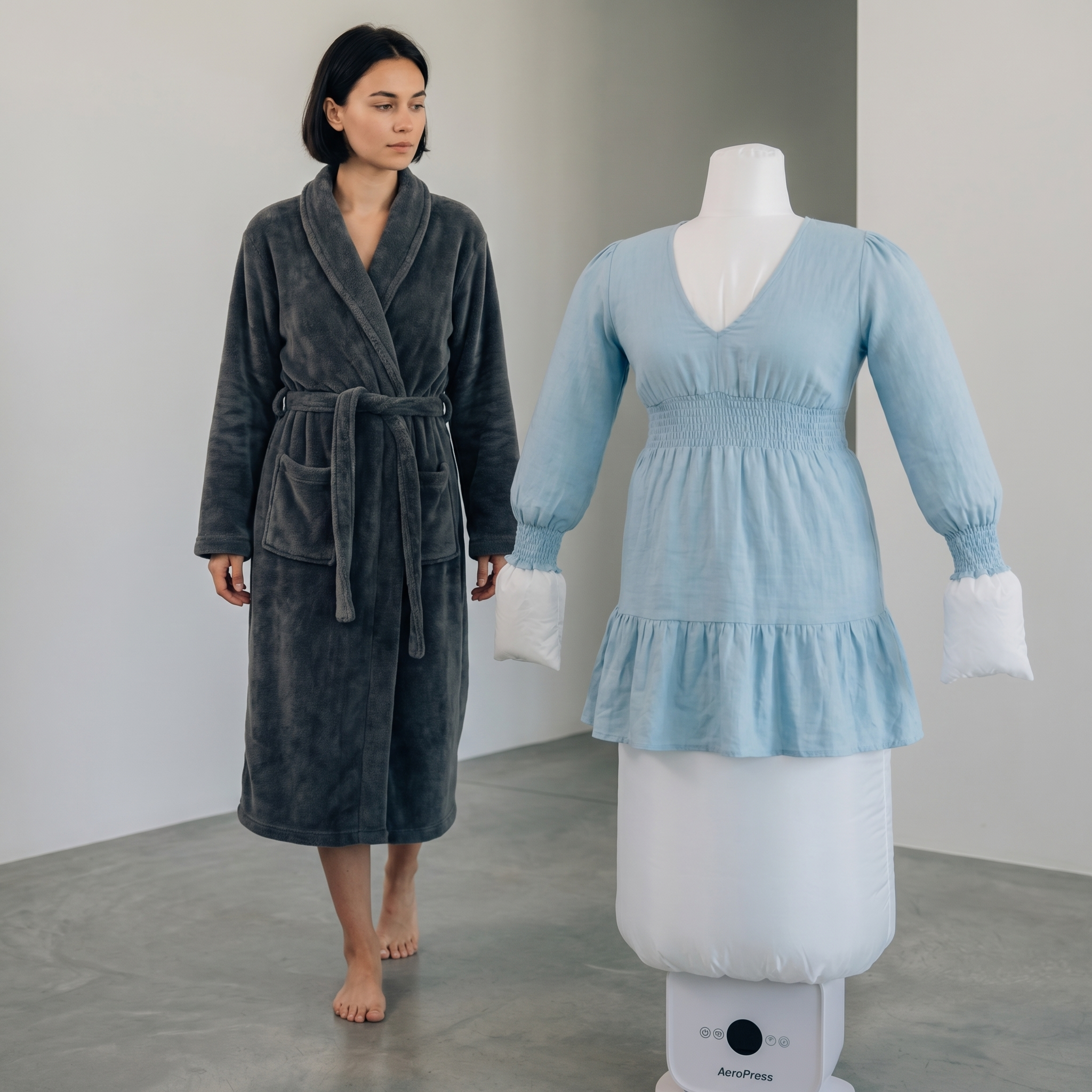 Pressed, fresh and ready to wear.