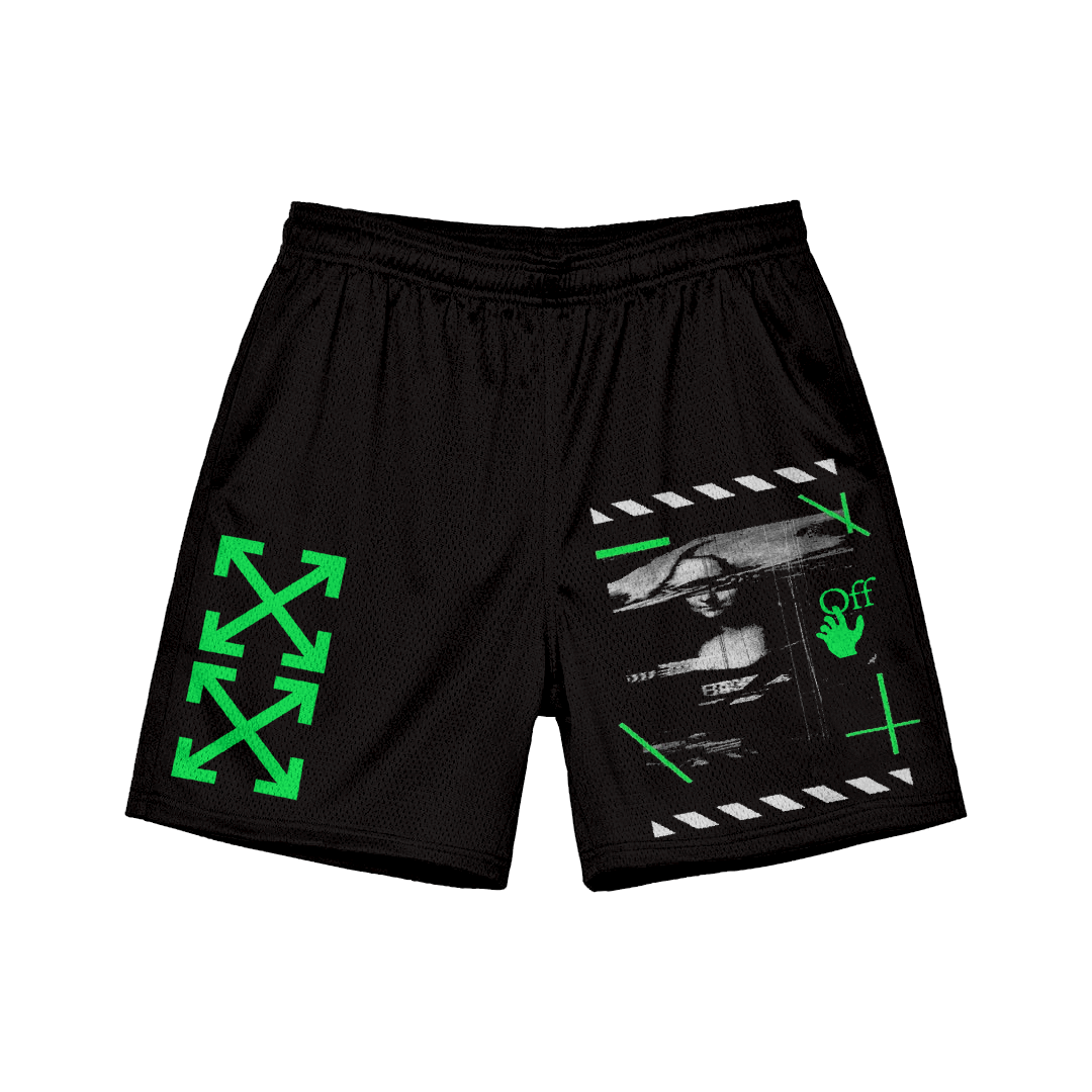 ARROW X ART MESH SHORTS