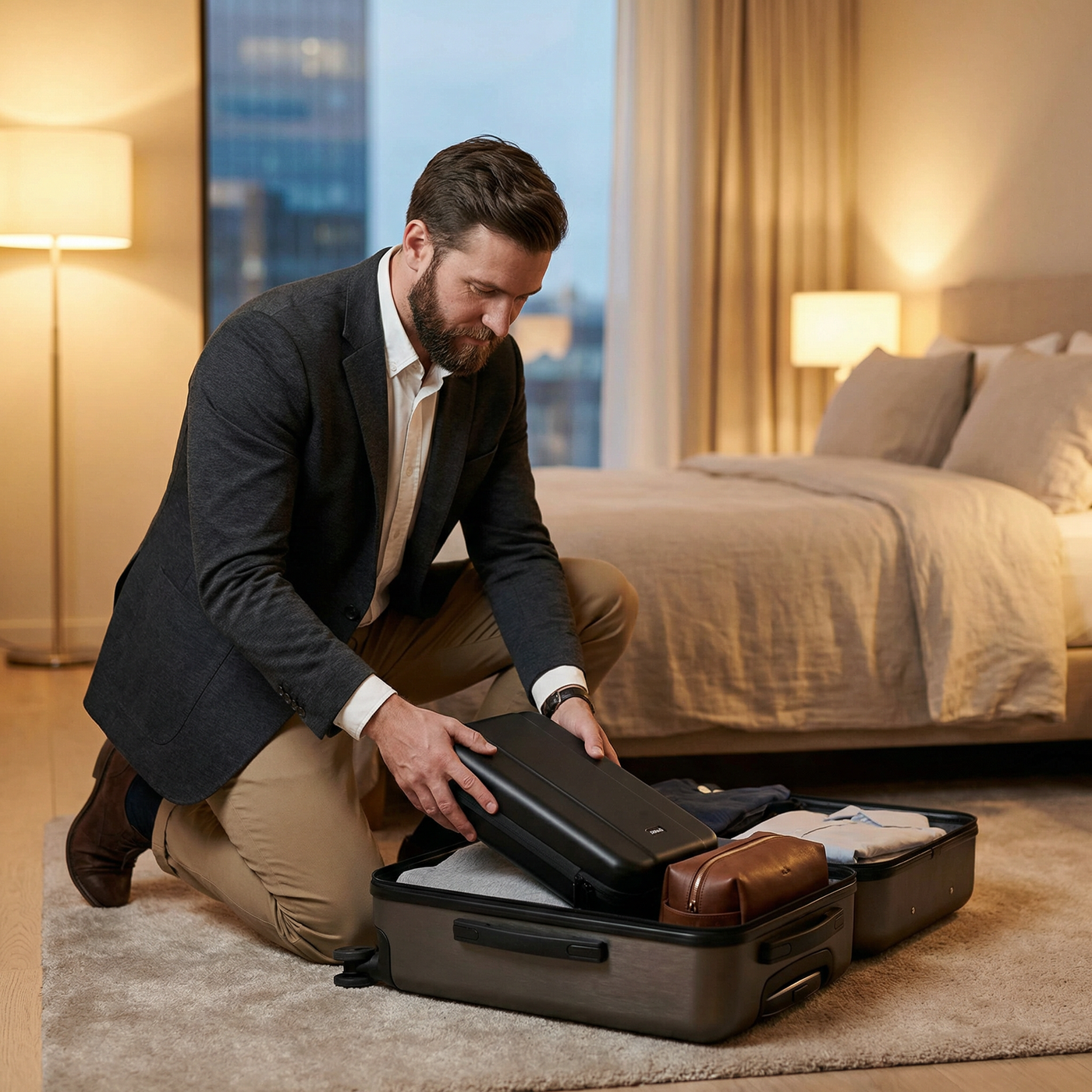 Aero Travel Shirt Case — the build